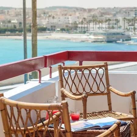 Elegant With Sea View In Otranto, Wifi, Air Conditioning And Parking Vakantiehuis