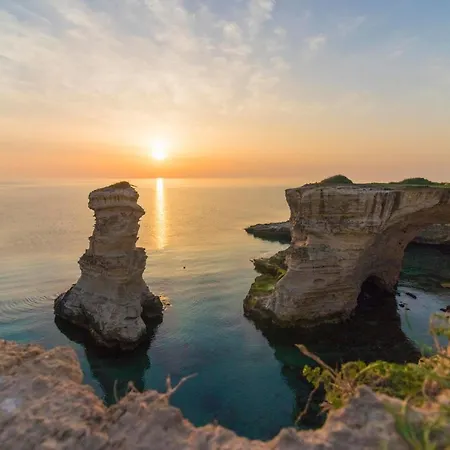 Elegant With Sea View In Otranto, Wifi, Air Conditioning And Parking *